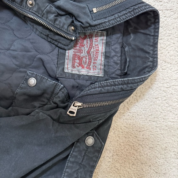 Levi's Men's Field Jacket Black size Medium - Picture 3 of 6